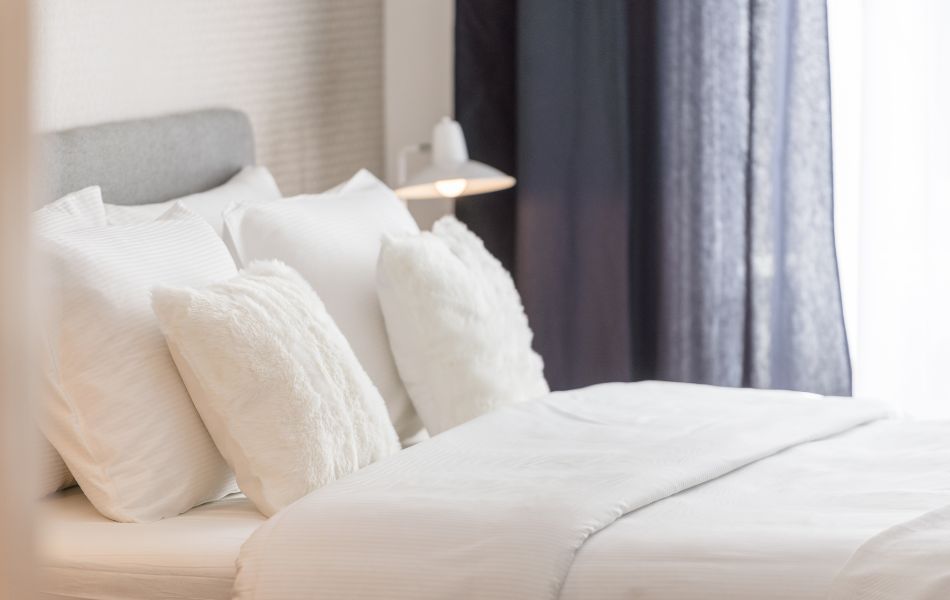 Bed with Linen