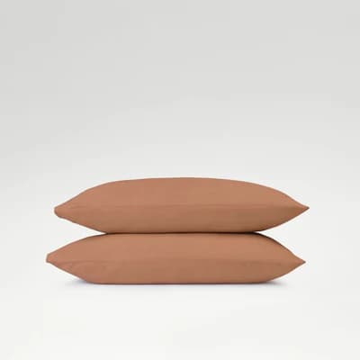 King Pillowcases - Organic Retreat (Clay)