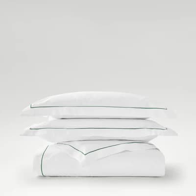 Premium Sateen Duvet Set - Racing Green
